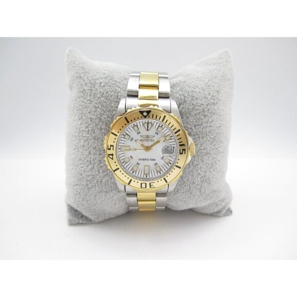 Women Invicta Divers Quartz 100m WR Analog mm Round Watch (H840) \